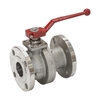 Ball valve Series: 515IIT Type: 3194 Stainless steel/PTFE/FPM (FKM) Full bore Fire safe Handle Class 150 Flange 1/2" (15)